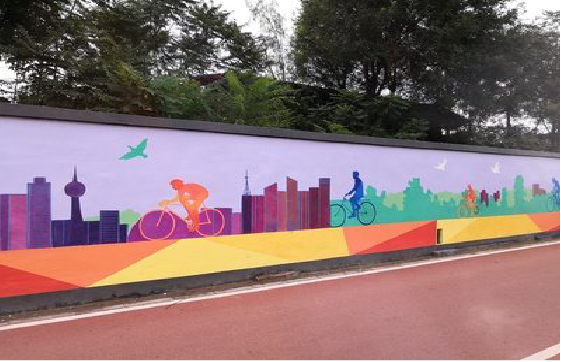 涪陵墙体彩绘-围墙