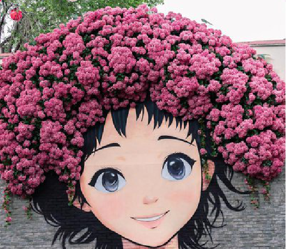 涪陵墙体彩绘-网红墙打卡