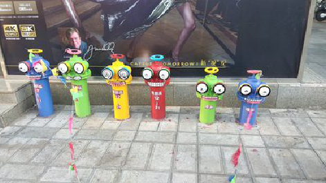 涪陵商业区彩绘