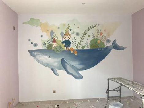 涪陵手绘墙的特点及优势。