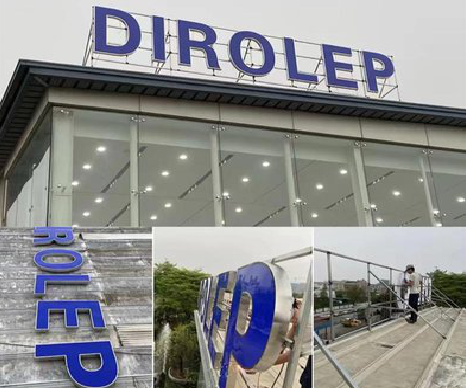 涪陵楼顶发光字安装的注意事项。